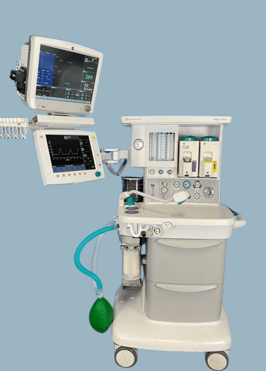 Datex Ohmeda Aespire View Anesthesia Machine with B650 Monitor - Pro Medizone
