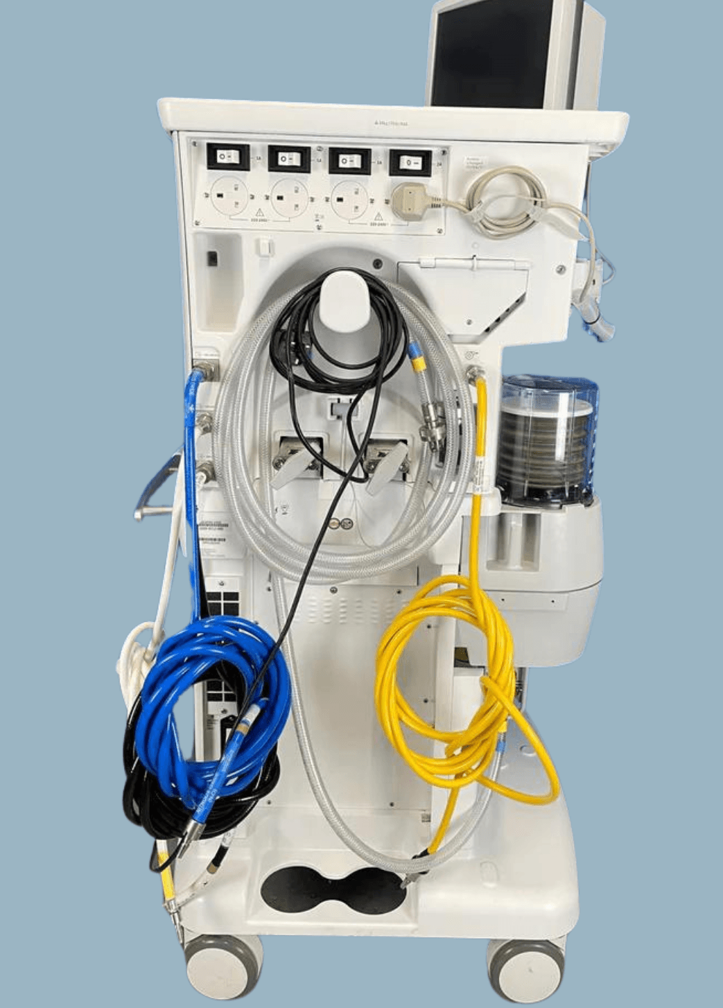 Datex Ohmeda Aespire View Anesthesia Machine with B650 Monitor - Pro Medizone